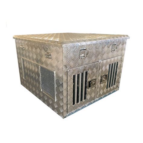 sheet metal dog box|foldable sheet metal box.